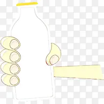黄色 奶瓶 奶制品