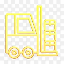 卡车图标 叉车图标 物流图标