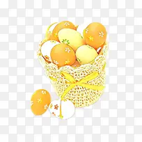 黄色 食物 复活节彩蛋