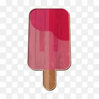 夏季图标 冰淇淋图标 夏季假日图标