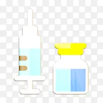 医生图标 整形手术图标 注射器图标