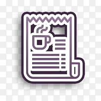 收据图标 账单和付款图标 账单图标