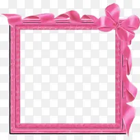 粉色 相框 长方形