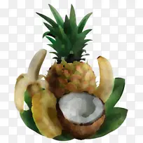 菠萝 食品 水果