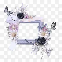 缝纫机 相框 花卉