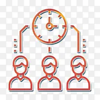 管理图标 时间管理图标 时间和日期图标