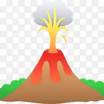 树木 火山 木本植物