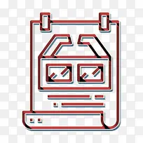 电影导演图标海报图标线条