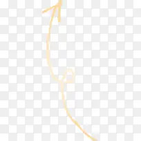 弯曲箭头 水彩画 油漆