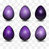 紫色 薰衣草 复活节彩蛋