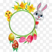复活节兔子 复活节彩蛋 复活节