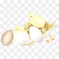 彩蛋 黄色 复活节彩蛋