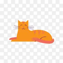 猫 橙色 中小型猫