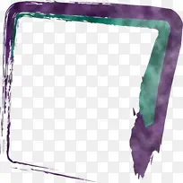 画框 水彩画框 紫色