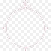 经典框架 粉色 圆形