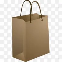 采购产品袋子 棕色 购物袋