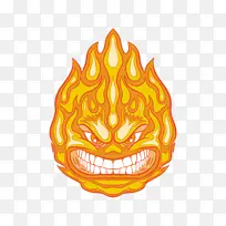 橙色 嘴巴 恶魔