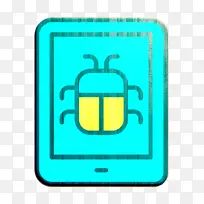 编码图标 智能手机图标 用户界面图标