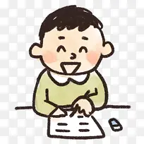 卡通 脸颊 手指