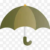 雨伞 卡通雨伞 绿色