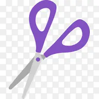 采购产品剪刀 学校用品 紫色