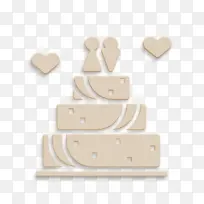 婚礼蛋糕图标 婚礼图标 蛋糕图标