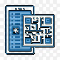 用户界面图标 手机界面图标 二维码图标