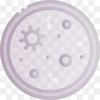 细菌 病毒 紫色