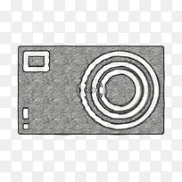 摄影图标 小型相机图标 相机图标
