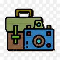 摄影图标 相机包图标 相机