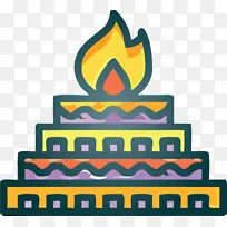 生日蜡烛 蛋糕装饰 蛋糕