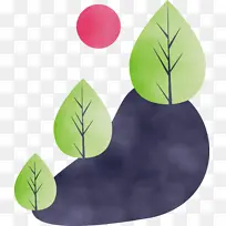 水彩画 颜料 湿墨
