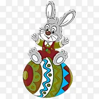 卡通 复活节兔子 兔子