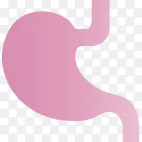 胃器官 粉红色 品红色