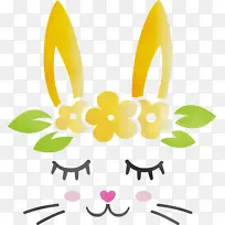 复活节兔子 复活节 可爱的兔子