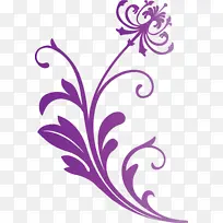 花架 装饰架 紫色