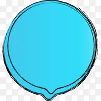思想泡泡 演讲气球 水彩