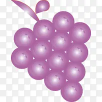 葡萄 气球 紫色