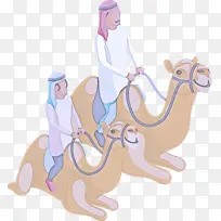 阿拉伯家庭 阿拉伯人 骆驼