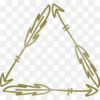 波西米亚箭头三角架 植物 树枝
