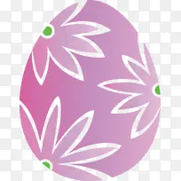 花朵复活节彩蛋 复活节快乐 复活节彩蛋