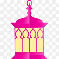 阿拉伯灯 阿拉伯文化 粉色