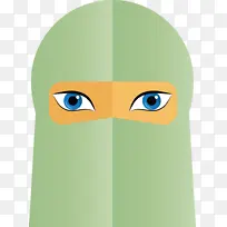阿拉伯女人 阿拉伯文化 脸
