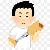 卡通 手指 拇指