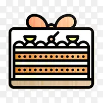 食品和餐厅图标 蛋糕图标 超市图标