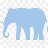 印度象 非洲象 标志