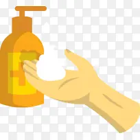 洗手 洗手液 黄色
