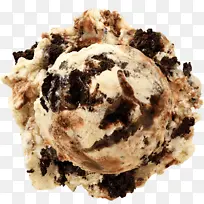 巧克力冰淇淋 冰淇淋 曲奇面团