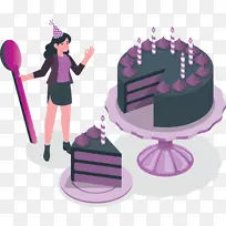 生日蛋糕 蛋糕装饰 蛋糕