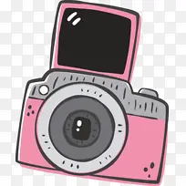 相机卡通 无镜可互换镜头相机 布干维尔岛